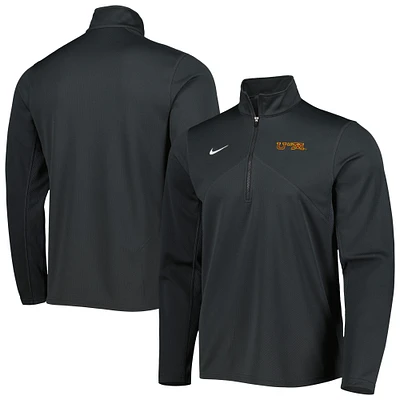 Men's Nike Anthracite Minnesota Golden Gophers Vintage Collection Performance Training Quarter-Zip Top