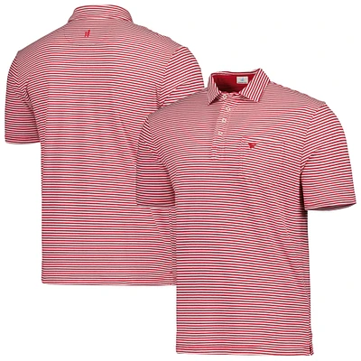 Men's johnnie-O Crimson Fanatics Corporate Nelly Polo