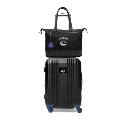 MOJO Vancouver Canucks Premium Laptop Tote Bag and Luggage Set