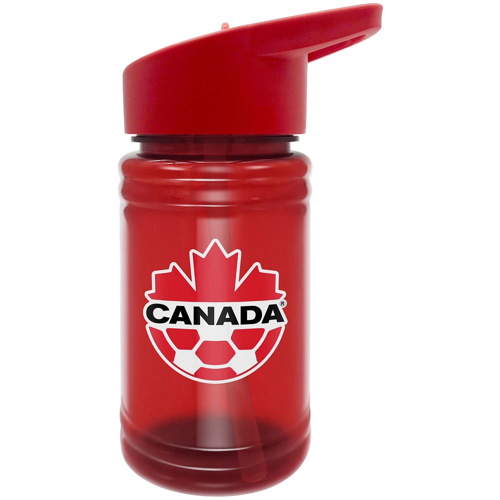 The Sports Vault Red Canada Soccer 16oz. Water Bottle