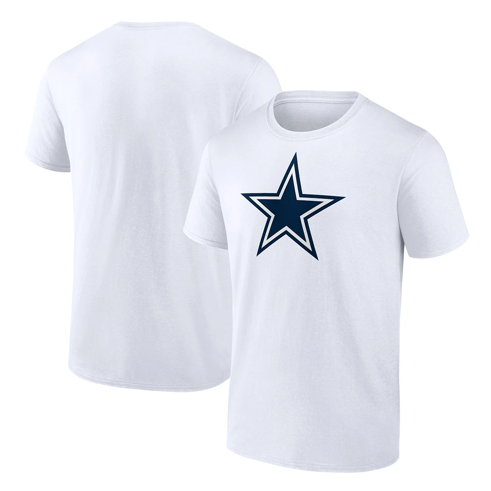 Men's Fanatics White Dallas Cowboys Primary Logo T-Shirt