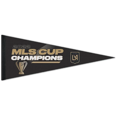 WinCraft LAFC 2022 MLS Cup Champions Locker Room 12'' x 30'' Premium Pennant