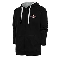 Men's Antigua Black Houston Astros 2022 World Series Champions Victory Full-Zip Hoodie