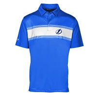 Men's Levelwear Royal Tampa Bay Lightning Exert Insignia Polo