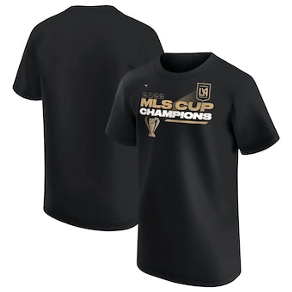 Preschool Fanatics Black LAFC 2022 MLS Cup Champions Locker Room T-Shirt