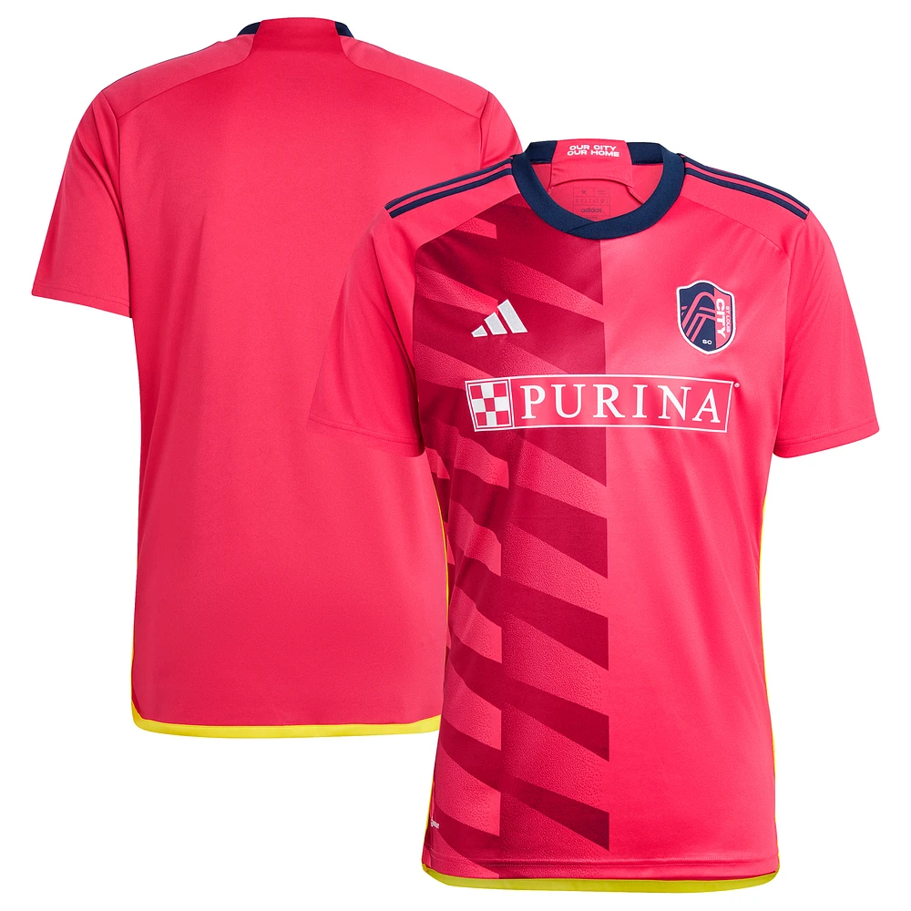 Men's adidas Red St. Louis CITY SC 2023 Kit Replica Jersey