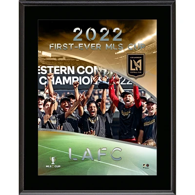 LAFC 10.5" x 13" 2022 First-Ever MLS Cup Sublimated Plaque