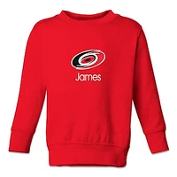 Toddler Carolina Hurricanes Personalized Pullover Sweatshirt