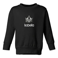 Toddler Black Los Angeles Kings Personalized Pullover Sweatshirt
