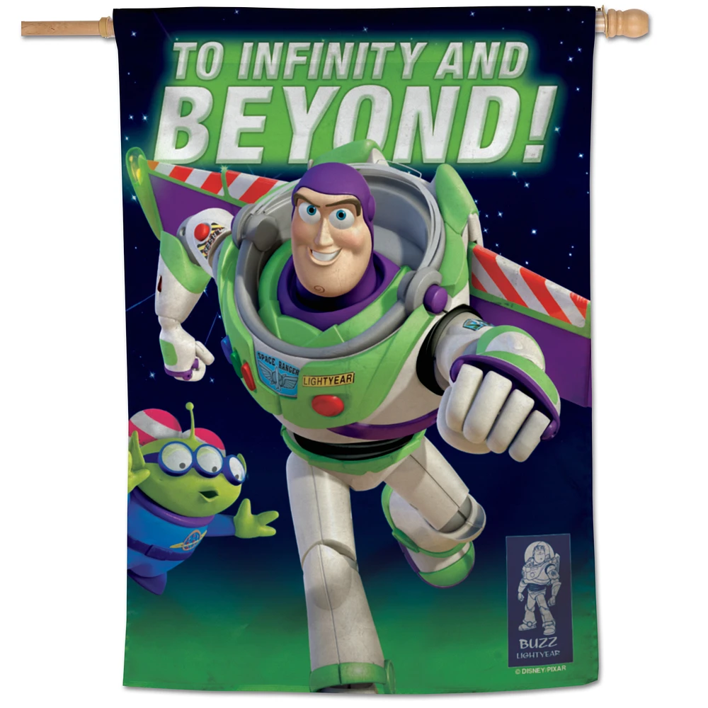 WinCraft Toy Story To Infinity And Beyond 28'' x 40'' Single-Sided Vertical Banner