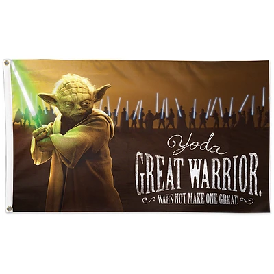 WinCraft Star Wars Great Warrior 3' x 5' Single-Sided Deluxe Flag