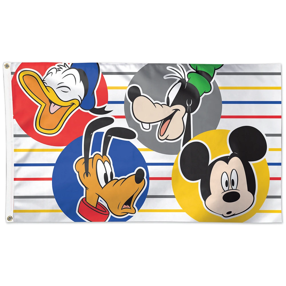 WinCraft Disney Characters 3' x 5' Single-Sided Deluxe Flag