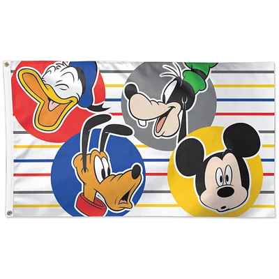 WinCraft Disney Characters 3' x 5' Single-Sided Deluxe Flag