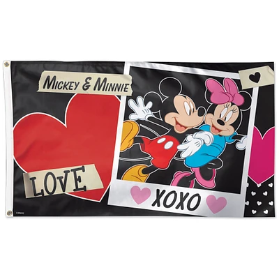 WinCraft Disney Love 3' x 5' Single-Sided Deluxe Flag