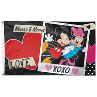 WinCraft Disney Love 3' x 5' Single-Sided Deluxe Flag