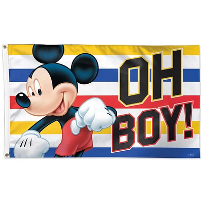 WinCraft Disney Oh Boy 3' x 5' Single-Sided Deluxe Flag