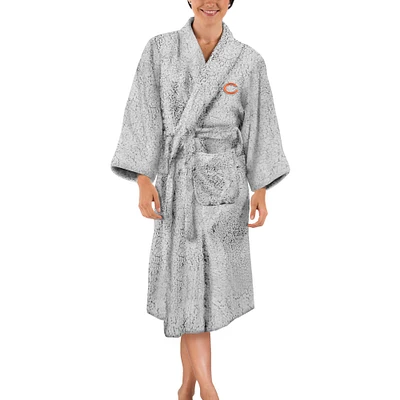Women's The Northwest Group Gray Chicago Bears Sherpa Bathrobe