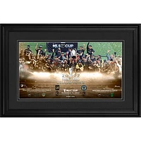 LAFC Framed 10" x 18" 2022 MLS Cup Champions Panoramic Photograph