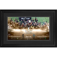LAFC Framed 10" x 18" 2022 MLS Cup Champions Panoramic Photograph