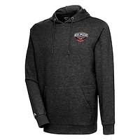 Men's Antigua Heather New Orleans Pelicans Action Pullover Hoodie