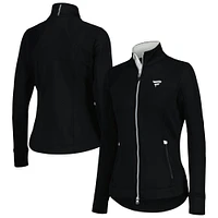 Women's Zero Restriction Black Fanatics Corporate Mikaela Full-Zip Jacket