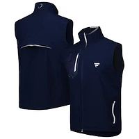 Men's Zero Restriction Navy Fanatics Corporate Z700 Full-Zip Vest