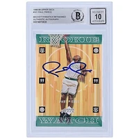 Paul Pierce Boston Celtics Autographed 1998-99 Upper Deck #321 Beckett Fanatics Witnessed Authenticated 10 Rookie Card