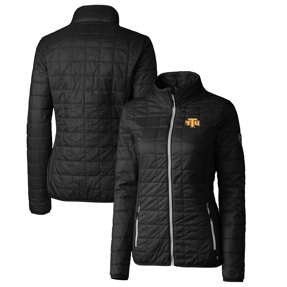 Women's Cutter & Buck Tennessee Tech Golden Eagles Rainier Eco Insulated Puffer Full-Zip Jacket