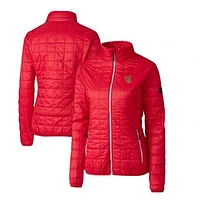 Women's Cutter & Buck Tuskegee Golden Tigers Rainier Eco Insulated Puffer Full-Zip Jacket