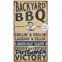Lebanon Valley College 11'' x 20'' Indoor/Outdoor BBQ Sign
