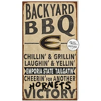 Emporia State Hornets 11'' x 20'' Indoor/Outdoor BBQ Sign