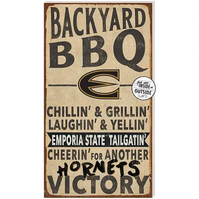 Emporia State Hornets 11'' x 20'' Indoor/Outdoor BBQ Sign