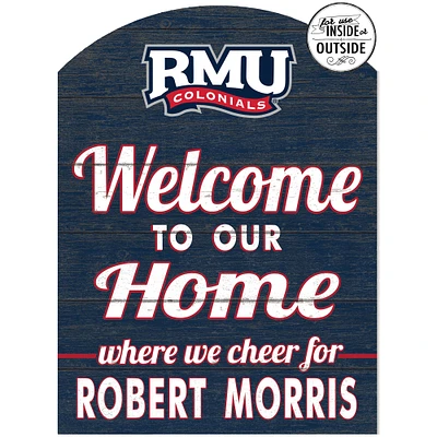 Robert Morris Colonials 16'' x 22'' Indoor/Outdoor Marquee Sign