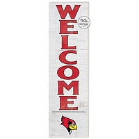 Illinois State Redbirds 10'' x 35'' Indoor/Outdoor Welcome Sign