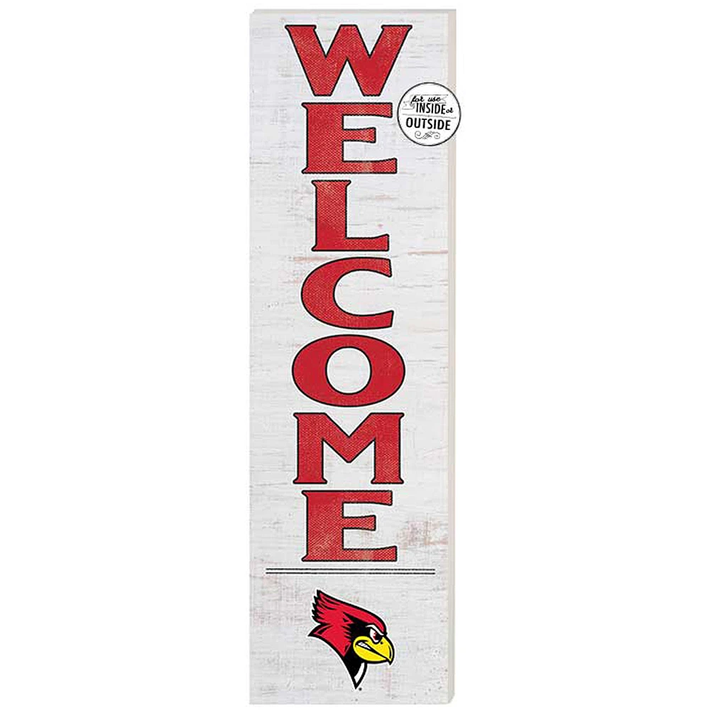 Illinois State Redbirds 10'' x 35'' Indoor/Outdoor Welcome Sign