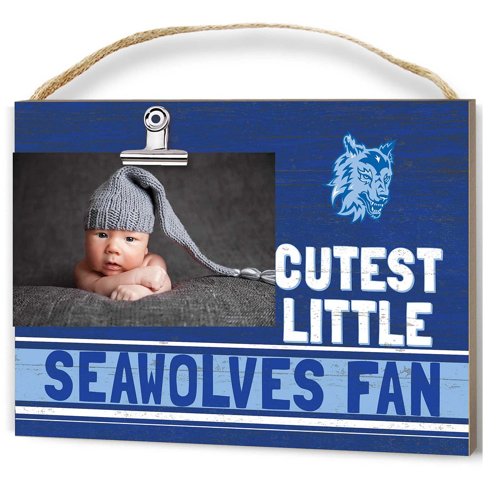 Sonoma State Seawolves 8'' x 10'' Cutest Little Team Logo Clip Photo Frame