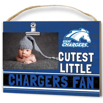 UAH Chargers 8'' x 10'' Cutest Little Team Logo Clip Photo Frame