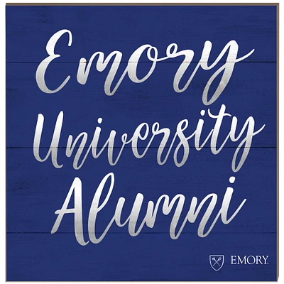Emory Eagles 10'' x 10'' Alumni Plaque