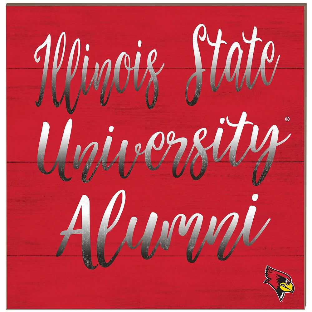 Illinois State Redbirds 10'' x 10'' Alumni Plaque