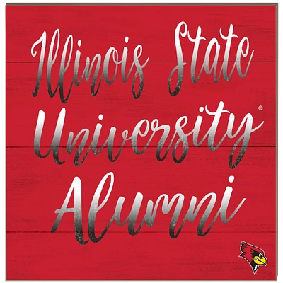 Illinois State Redbirds 10'' x 10'' Alumni Plaque