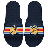 Men's ISlide Navy Florida Panthers Special Edition 2.0 Slide Sandals