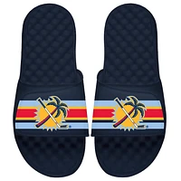 Men's ISlide Navy Florida Panthers Special Edition 2.0 Slide Sandals