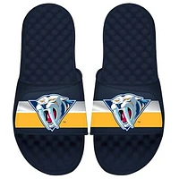 Men's ISlide Navy Nashville Predators Special Edition 2.0 Slide Sandals