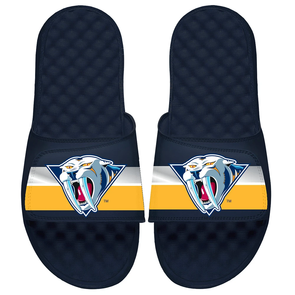 Men's ISlide Navy Nashville Predators Special Edition 2.0 Slide Sandals