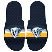 Men's ISlide Navy Nashville Predators Special Edition 2.0 Slide Sandals