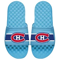 Men's ISlide Light Blue Montreal Canadiens Special Edition 2.0 Slide Sandals