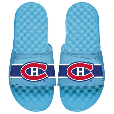 Men's ISlide Light Blue Montreal Canadiens Special Edition 2.0 Slide Sandals