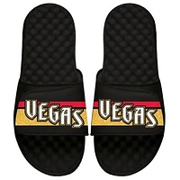 Youth ISlide Black Vegas Golden Knights Special Edition 2.0 Slide Sandals