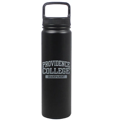 Providence Friars Black Grandparent 24oz. Stainless Steel Eugene Bottle