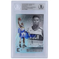 Zion Williamson New Orleans Pelicans Autographed 2019-20 Panini Chronicles Essentials #210 Beckett Fanatics Witnessed Authenticated Rookie Card